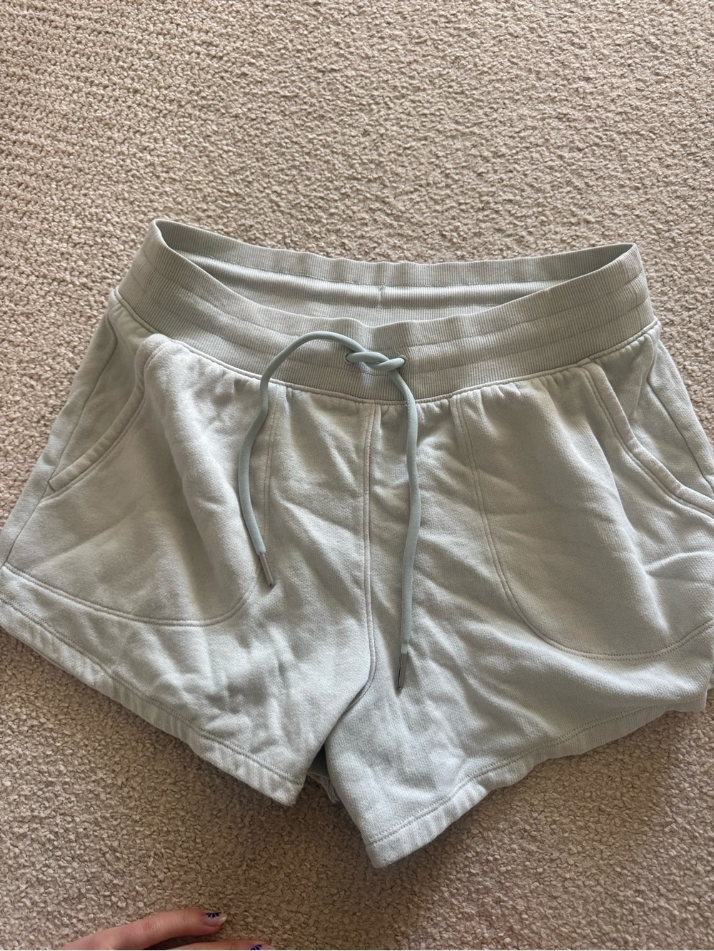 all in motion Light Sage Athletic Lounge Shorts with Drawstring